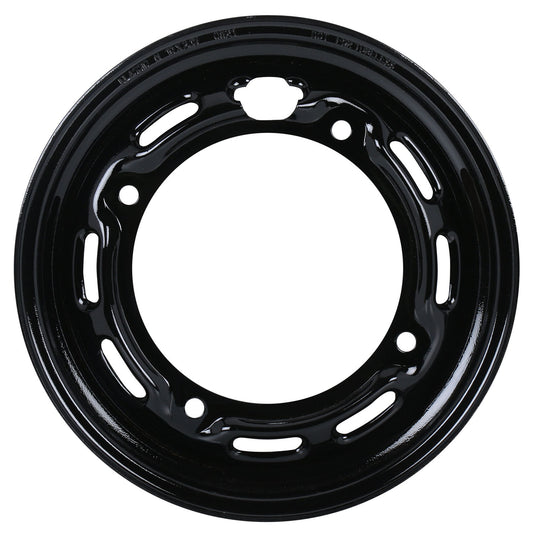 Wheel Rim Compatible For Honda Activa New/Dio Old/New (10 Inch, Tubeless, Black)