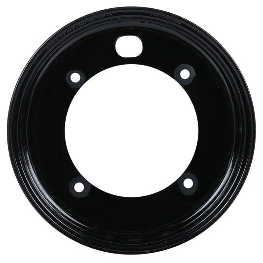 Wheel Rim Compatible For Yamaha Ray/Fascino (Black) (10 Inch)