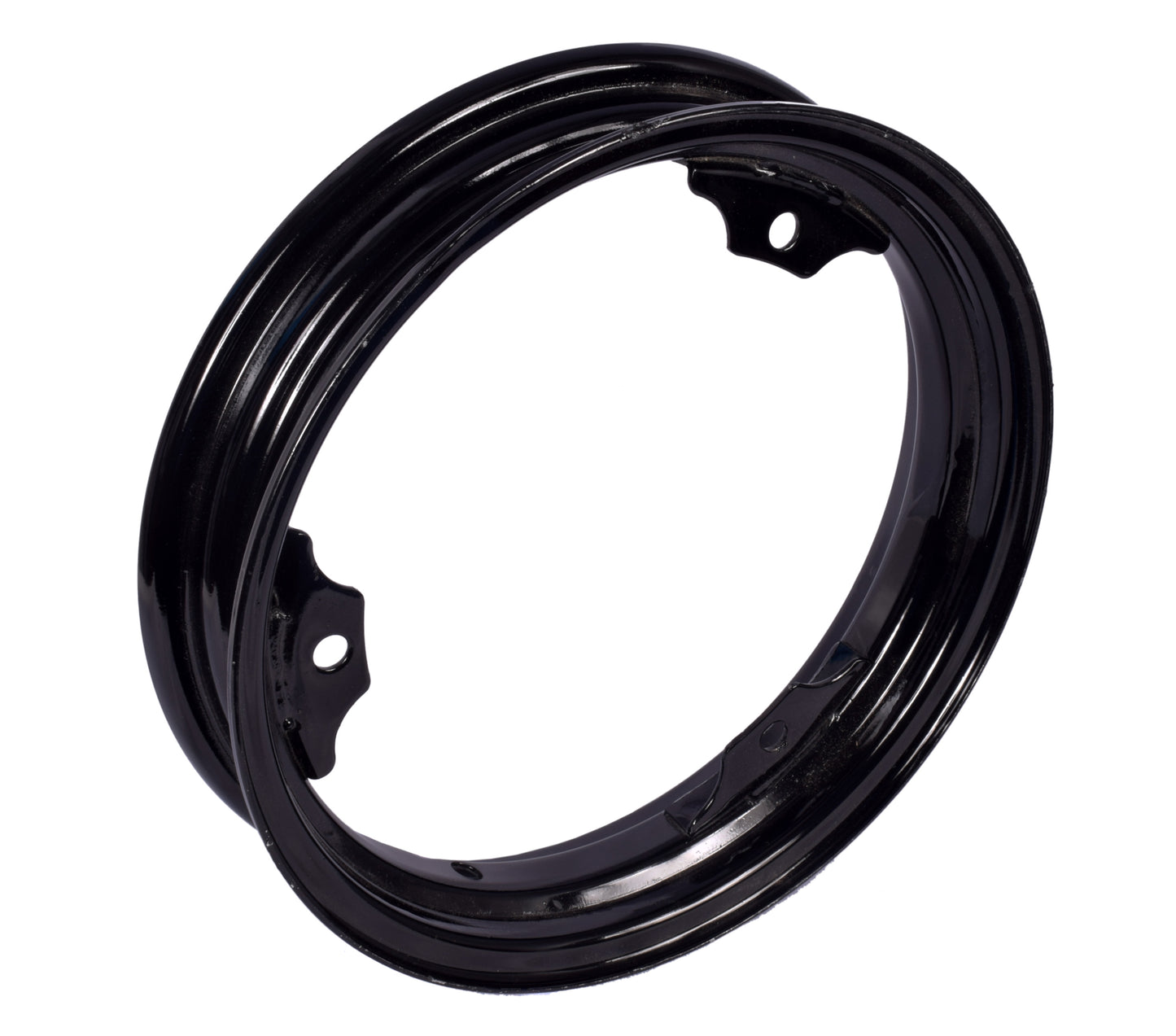 Wheel Rim Compatible For Tvs Scooty Pep (Black)