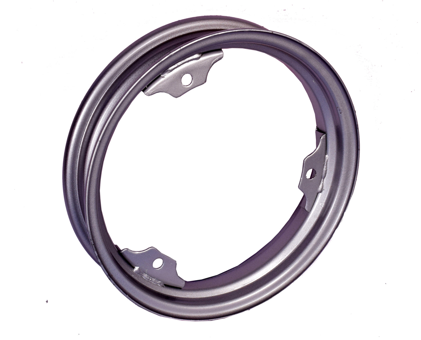 Wheel Rim Compatible For Tvs Scooty Pep (Silver) (10 inch, Tubeless)