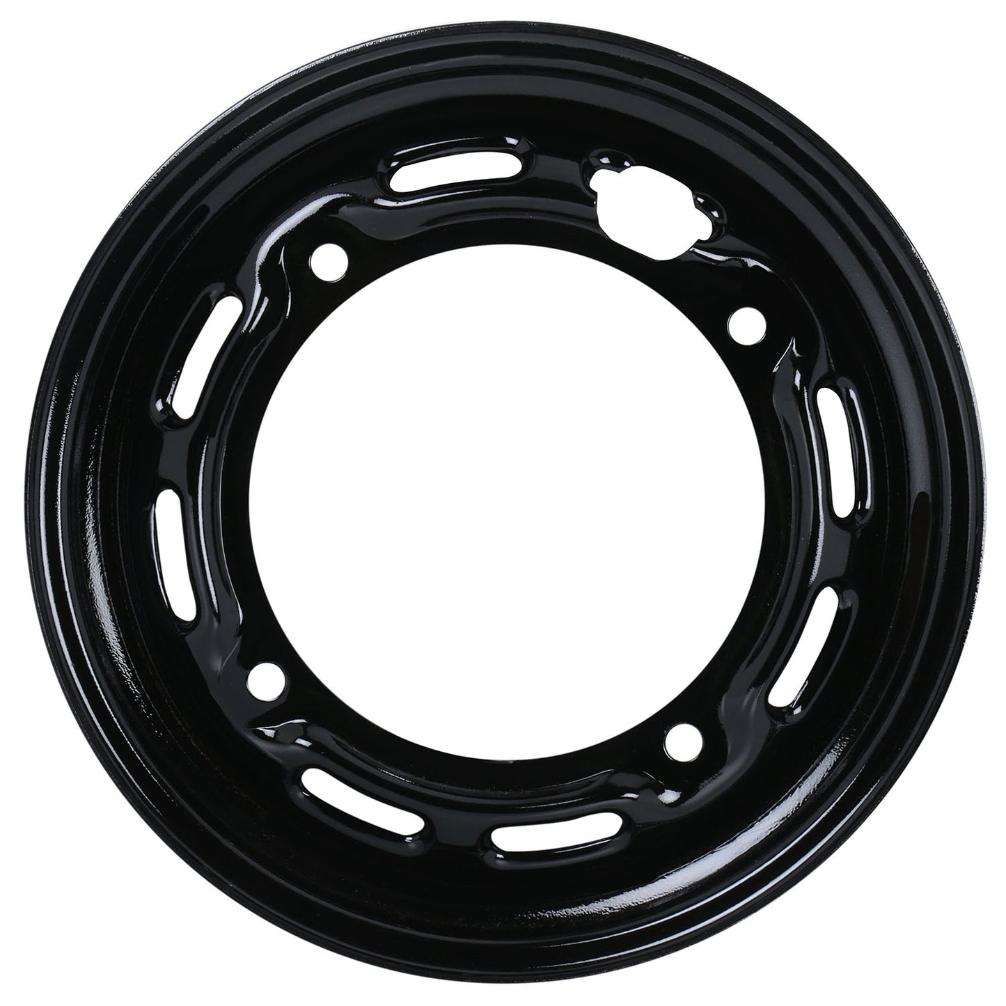 Wheel Rim Compatible For Honda Activa New/Dio Old/New (10 Inch, Tubeless, Black)