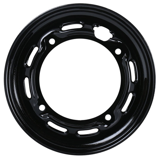 Wheel Rim Compatible For Honda Activa New/Dio Old/New (10 Inch, Tubeless, Black)