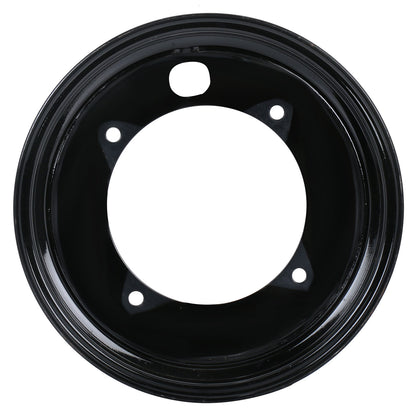 Wheel Rim Compatible For Yamaha Ray/Fascino (Black) (10 Inch)