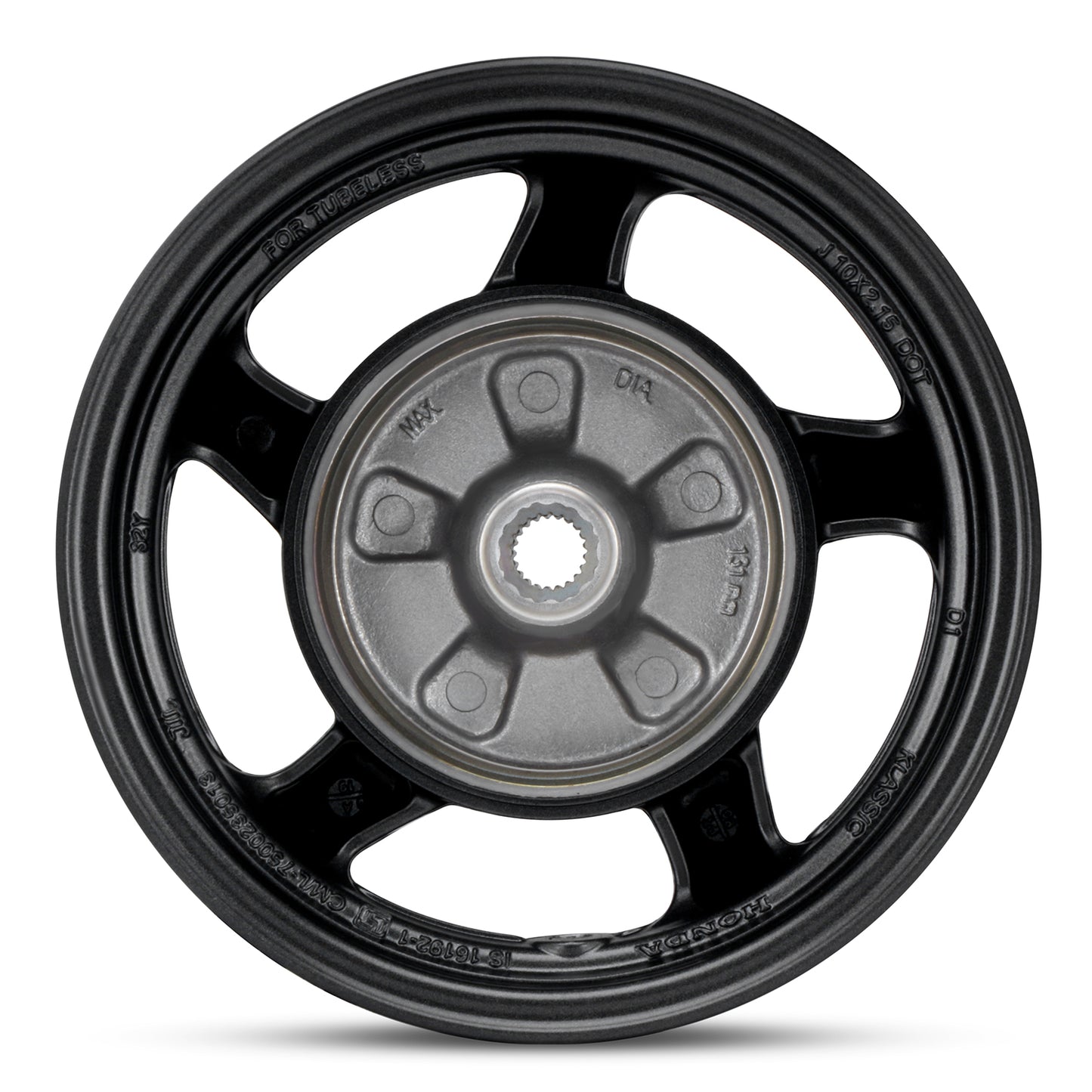 Alloy Wheel Drum Compatible For Honda Activa 6g (Rear)