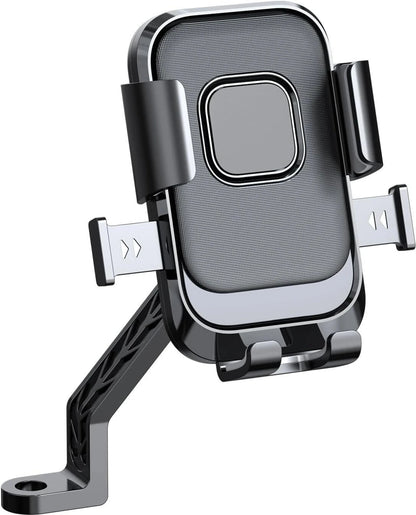 Mobile Phone Holder for Bike & Scooter (Mirror Fit | Push Lock)
